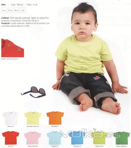 Camiseta infantil Beb. Ref: Rol-baby 6564