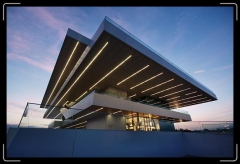 Edificio veles y vents, copa america de vela