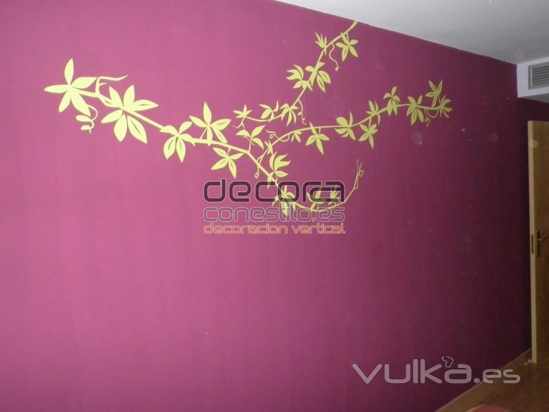 pared despues de vinilo decorativo decoraconestilo.es ZARAGOZA