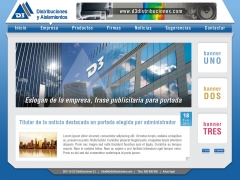 Página web de D3 Distrubuciones