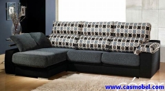 Modelo cesar, disponible en sofa 3 plazas, 2 plazas, sillon, rinconera y chaiselongue. asientos desl