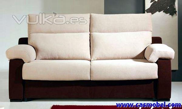  Modelo Fatima, disponible en sofa 3 plazas cama 1,40 y 2 plazas cama 1,20. Sofas cama sistema de ap