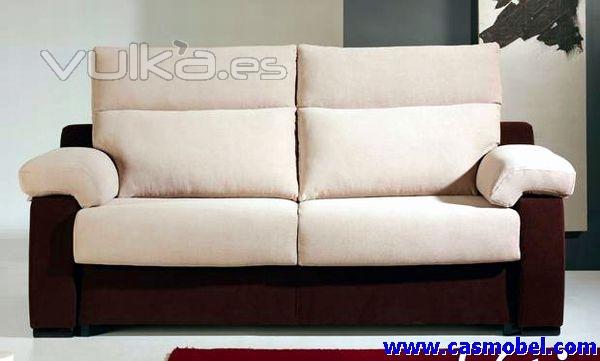  Modelo Fatima, disponible en sofa 3 plazas cama 1,40 y 2 plazas cama 1,20. Sofas cama sistema de ap