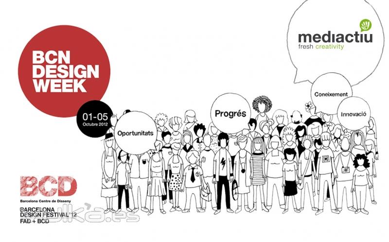 Mediactiu estudio de diseo grafico y diseo web participa en la Barcelona Design week