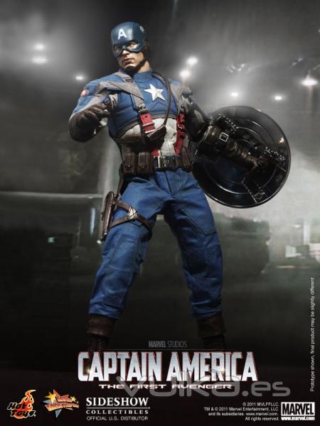 Figura del Capitn America en Comics y Figuras