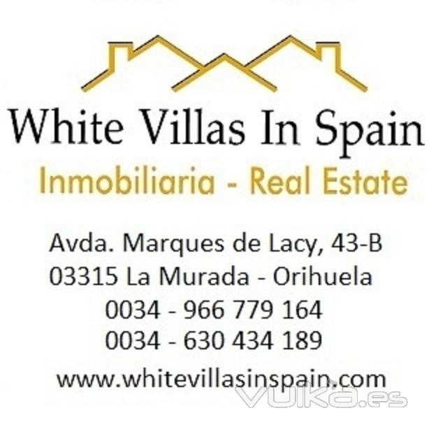 White Villas In Spain - Detalles Oficina en La Murada