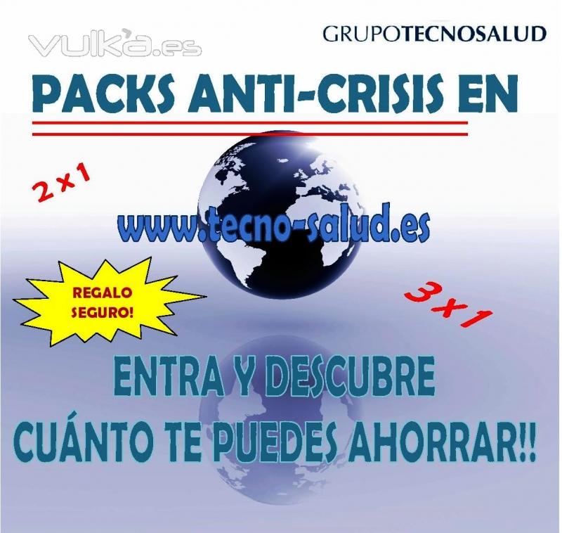 NOVEDAD!! Packs 3x1!!! en www.tecno-salud.es