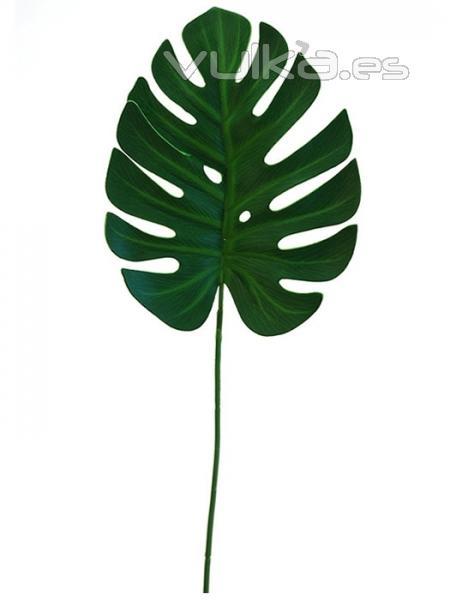 Hojas artificiales de tela Hoja artificial split philodendron Oasis Decor