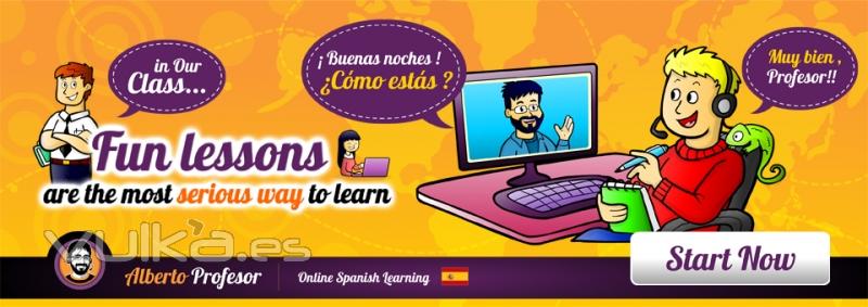 Skype lessons, the best way to learn Spanish!
