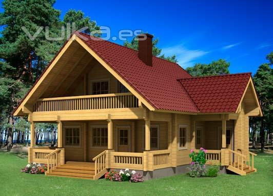 Casas de madera modelo Elisa