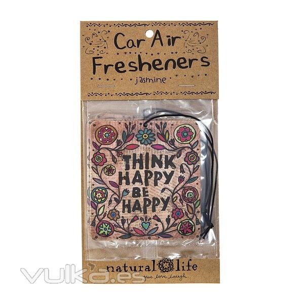 Natural Life ambientador coche think happy be happy jasmine en La Llimona home (2)