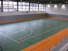 Pavimentos deportivos para gimnasios, polideportivos, colegios sportex