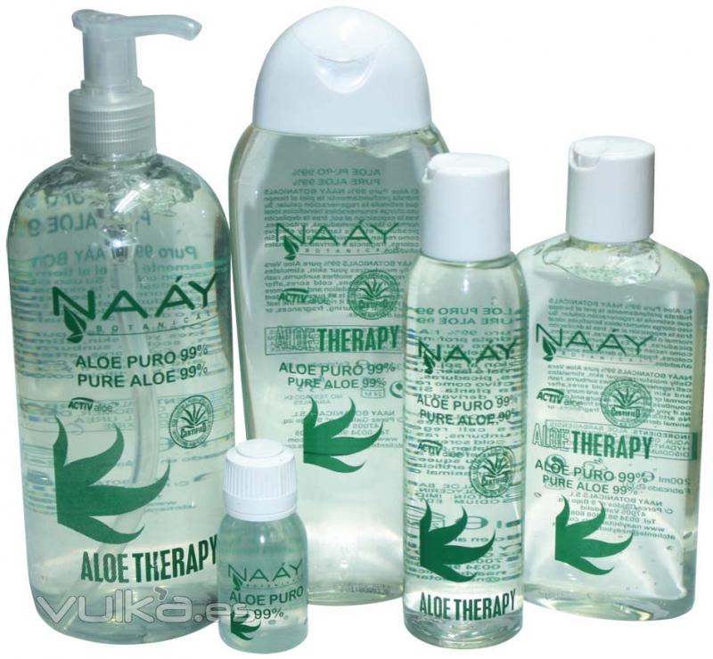 Aloe Vera puro NAÁY (varios tamaños)