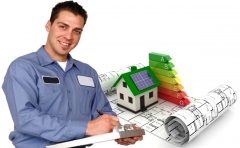 Auditoras de ahorro de energa en casas