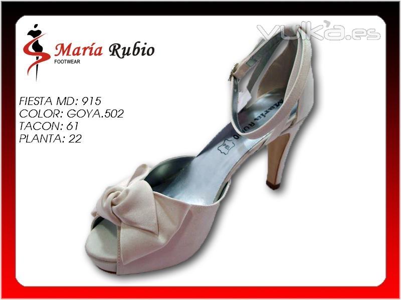 zapato novia raso blanco roto modelo 915