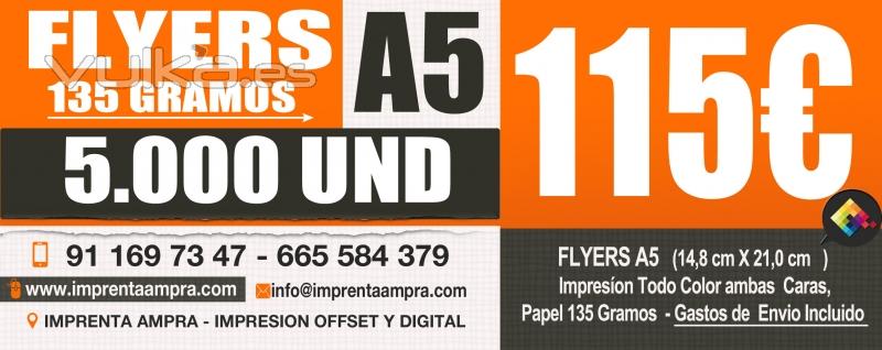 impresion flyers