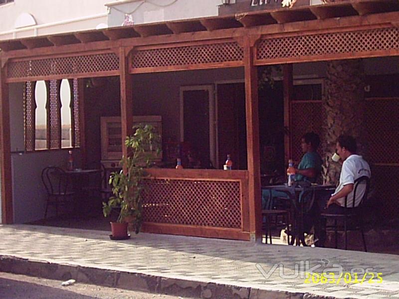 construccion de terraza en madera