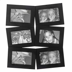 Portafotos multi ventanas portafotos multiple bosco negro 10x15 6 fotos en la llimona home