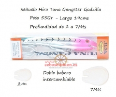 Wwwceboseltimones - senuelos 19cms hiro tuna gangster godzila 55gr