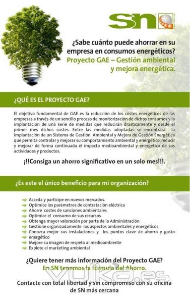 GAE: Ahorro energético