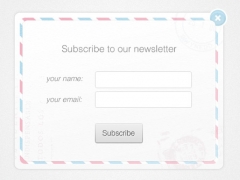 Letras para newsletter