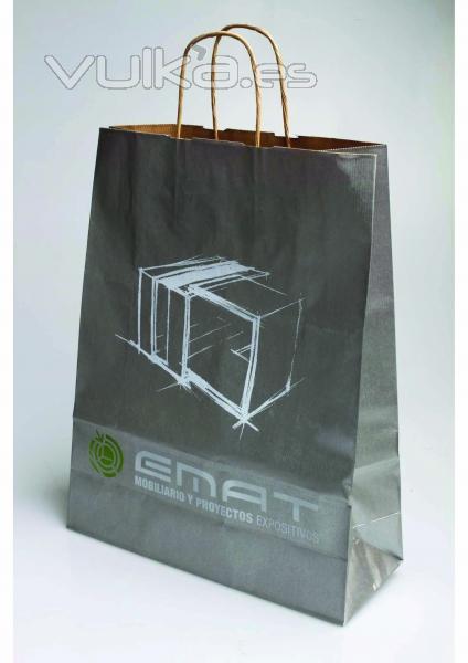 Bolsa Reciclable varios formatos 1 o 2 tintas a 1 o 2 caras (15 dias)