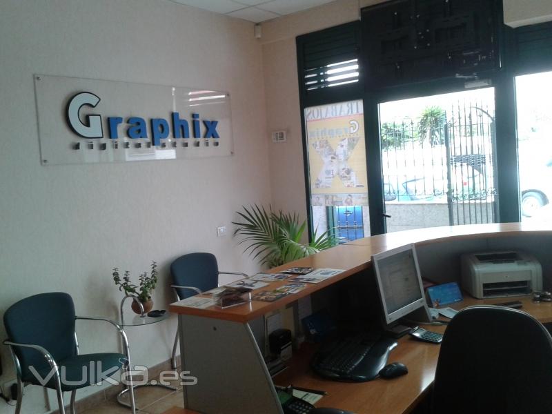 Instalaciones de Graphix Digital Studio. Imprenta y diseo grfico