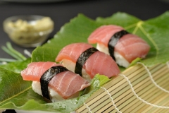 Nigiri de atun rojo