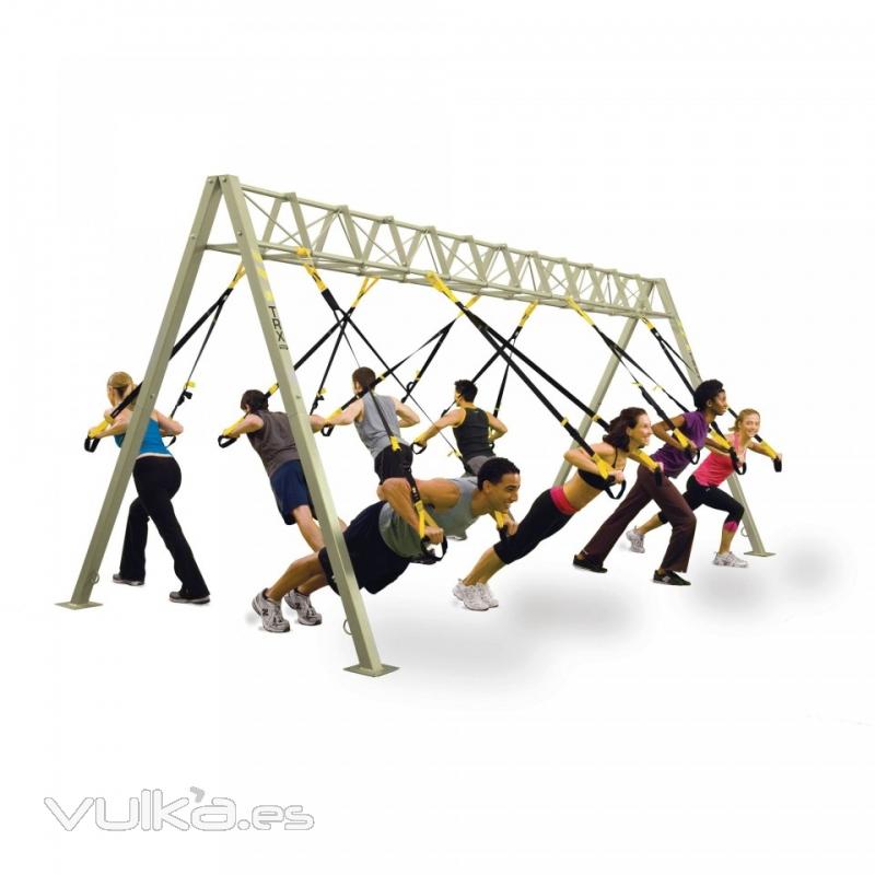 Rack para entrenamiento en suspension. medidas 2-3-4-5-6 metros. Consulte fabricacin a medida