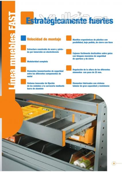 EQUIPAMIENTO INTERIOR DE FURGONETAS TALLER