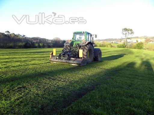 Trituradora agrícola para espacios verdes