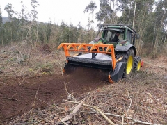 Trituradora forestal de martillos