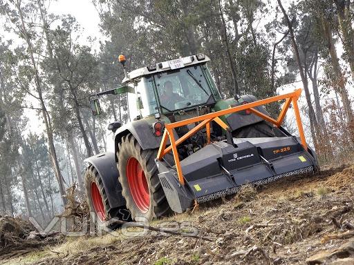 Trituradora forestal del fabricante TMC Cancela