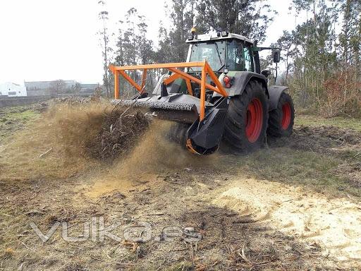 Trituradora forestal