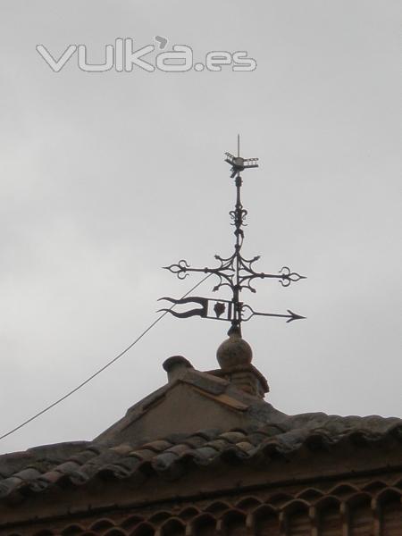 Antigua veleta de Toledo. Fabricacin a medida y sobre pedido de veletas estilo antiguo.