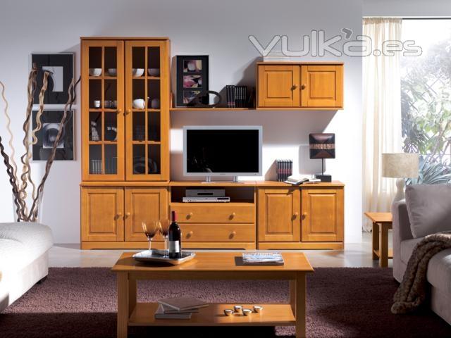 mueble salon miel