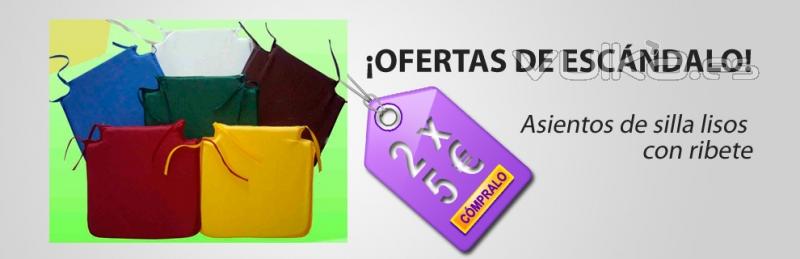 oferta de asientos de silla para cocina, terraza, etc...
