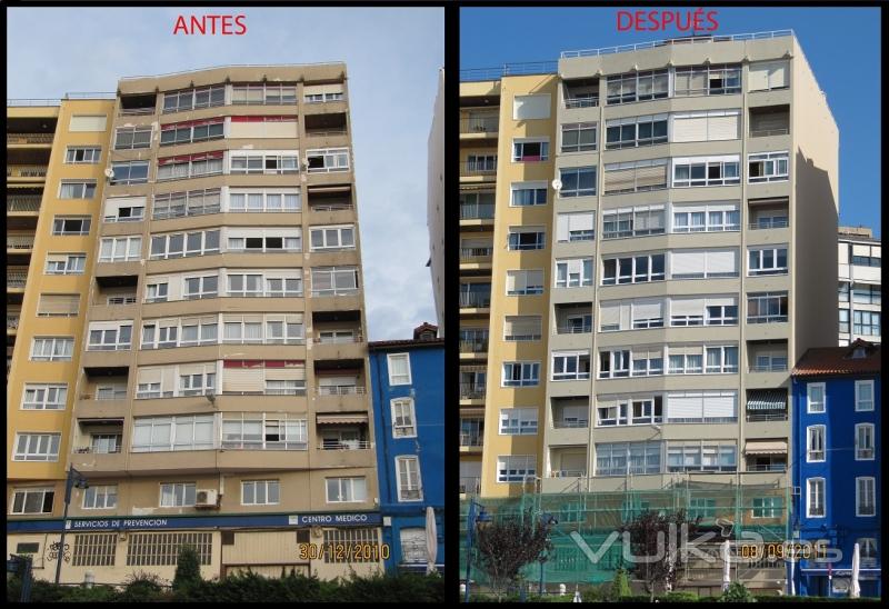 rehabilitacion edificio cantabria