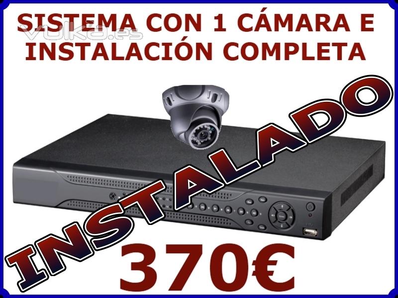 Sistema De 1 Cmaras Con Instalacin 370EUR