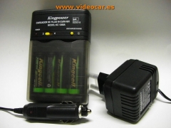 Cargador baterias kingpower kc1268a 2300aajpg