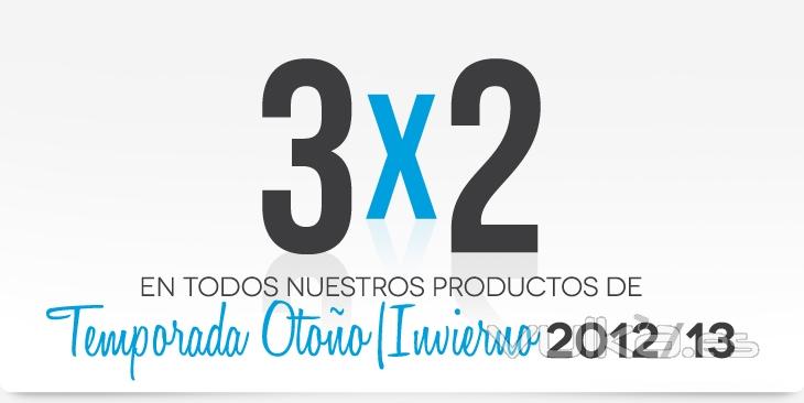 Promocin de Relanzamiento! 3x2 en todos Nuestros Articulos de Temporada.