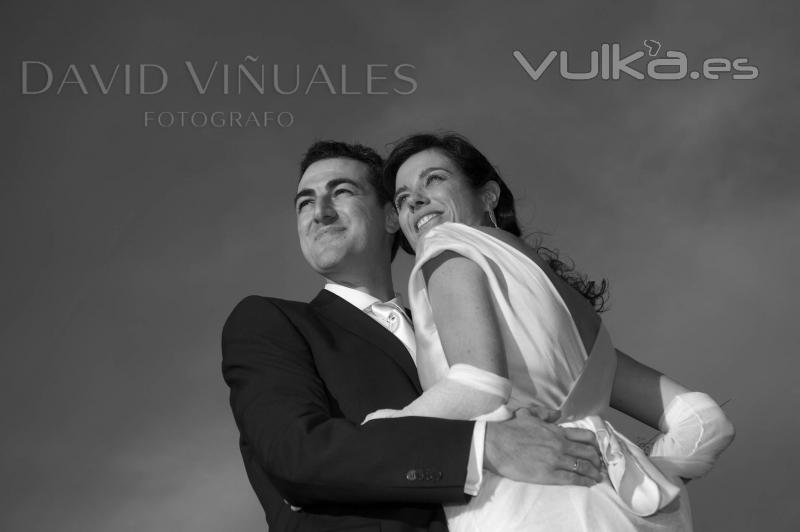 Fotografía de bodas en blanco y negro