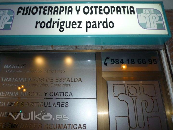  FISIOTERAPIA Y OSTEOPATIA RODRIGUEZ PARDO