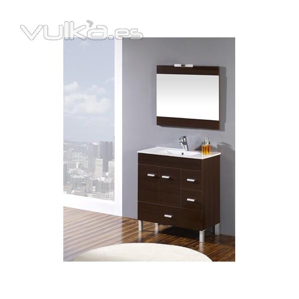 Mueble de bao Detroit de 80 cm