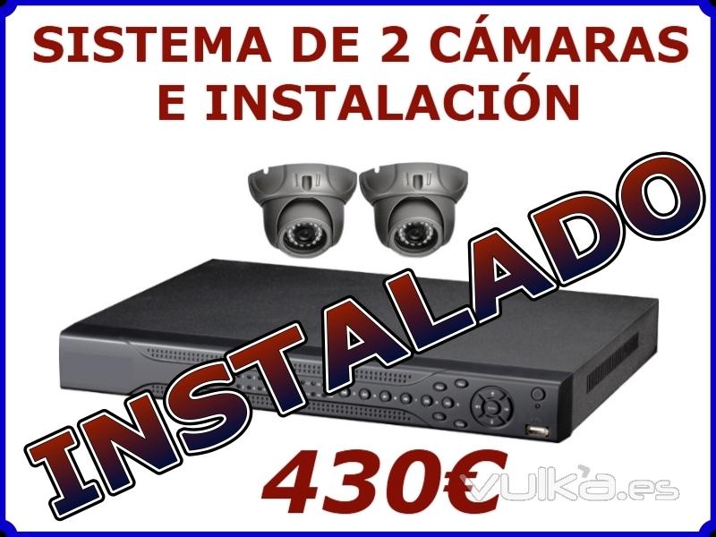 Sistemas completo 2 cmaras e instalacin por 430EUR Sistema de 4 cmaras por 550EUR, Mejores precio