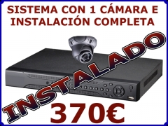 Sistemas completo 2 cámaras e instalación por 430EUR Sistema de 4 cámaras por 550EUR, Mejores precio