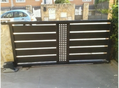 Gran variedad de modelos en cancelas de aluminio soldado