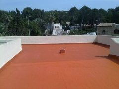 Impermeabilizacion de terraza en costa de la calma