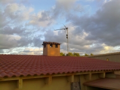 Impermeabilizacion y aislamiento termico de tejado en costitx