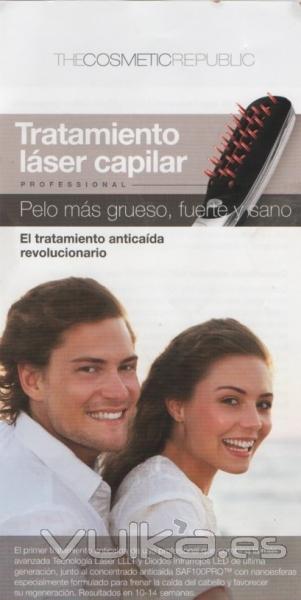 Tratamientos capilares por lser, infarrojos y altafrecuencia para mejorar la calidad de tu cabello.